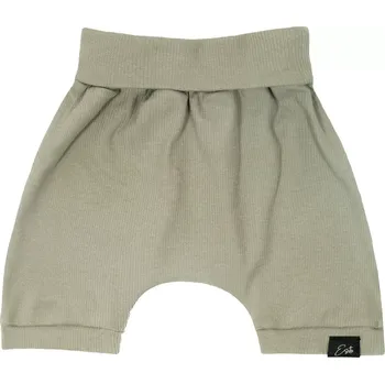 Dívčí kraťasy ESITO | Žebrované kraťasy Tomi Taupe - šedá / 98