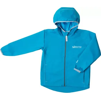 Kojenecká bunda ESITO | Dětská letní softshellová bunda Mono Turquoise - tyrkysová / 128