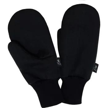 Rukavice ESITO | Dámské palčáky s beránkem Lady Lamb Black - černá / L