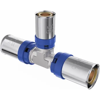 rozdělovač topení Mexen PEX-P redukční lisovací T-kus, lisovaný PEX 32 x 25 x 32 - W97131-322532-00 PEX Tvarovky lisované