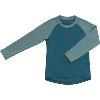Chlapecké oblečení ESITO | Modalové tričko s dlouhým rukávem Petrol - petrolejová / 122