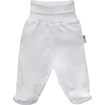 Dupačky ESITO | Kojenecké polodupačky Mono White - bílá / 68