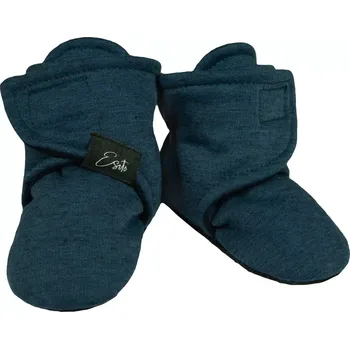 Capáčky ESITO | Capáčky barefoot Warmkeeper ZOE Paris blue - modrá / 3 - délka stélky: 13 cm