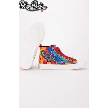 Dámské tenisky Tenisky Pol'and'Rock Festival X Big Star SS174504 Barva: Zelená, Velikost: 42