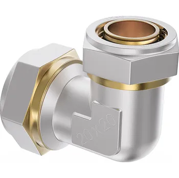 Vodovodní potrubí Mexen PEX-S redukční koleno šroubovací PEX 25 x 20 - W97225-2520-00 PEX Šroubované tvarovky