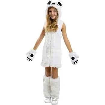 Funiglobal - Kostým Polární medvěd pro dívky - 10-12 years