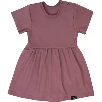 Dívčí šaty ESITO | Body šaty modal Red compact - růžová / 62