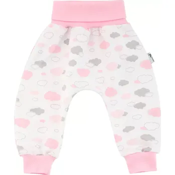 ESITO | Dětské tepláky Mráček vel. 50 až 68 - růžová / 56