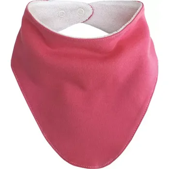 Bryndák ESITO | Slintáček bavlna jednobarevný sytá růžová - sytá růžová / UNI