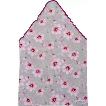 ESITO | Dívčí šátek BIO Kytka - růžová / 38