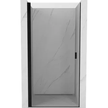 Mexen Mist-B sprchové dveře otevírací 60 cm, transparentní, černé - 8A2-060-000-70-00 Sprchové dveře