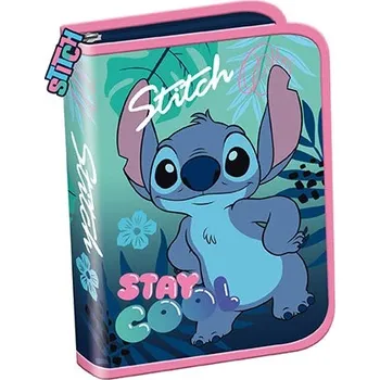 Penál Jednopatrový školní penál - STITCH Stay Cool