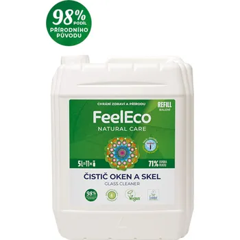 Čisticí prostředek na okna Čistič oken a skel - vegan - Feel Eco 5000ml