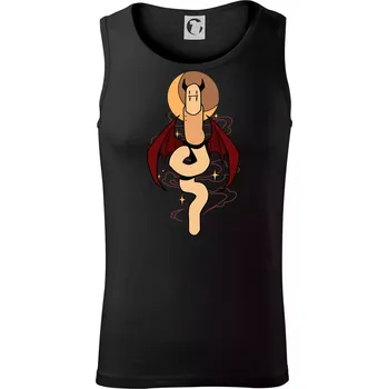 Pánské termoprádlo Žížala upír (Alexis Citrine) - Tílko pánské Core - S ( Černá )