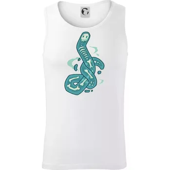 Anatomicky korektní duch žížaly (Alexis Citrine) - Tílko pánské Core - 2XL ( Bílá )