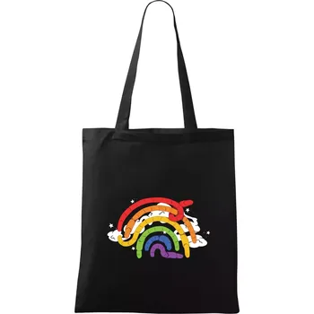 Žížaly duha (Alexis Citrine) - Taška bavlněná - 42 x 38 cm ( Černá )