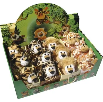 plyšák Divoká zvířátka 12 cm v dárkové taštičce