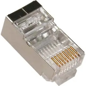 Síťový konektor EuroLan konektor STP RJ45, Cat.5e, 8p8c, pozlacený