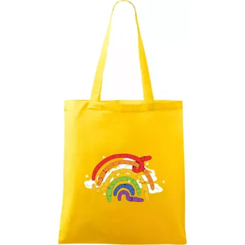 Žížaly duha (Alexis Citrine) - Taška bavlněná - 42 x 38 cm ( Žlutá )