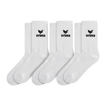 Pánské ponožky ERIMA PONOŽKY 25 - SET 3 PÁRY - Bílá - velikost 43-46
