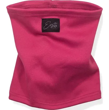 Nákrčník ESITO | Žebrovaný nákrčník Color HOT pink - růžová / 48