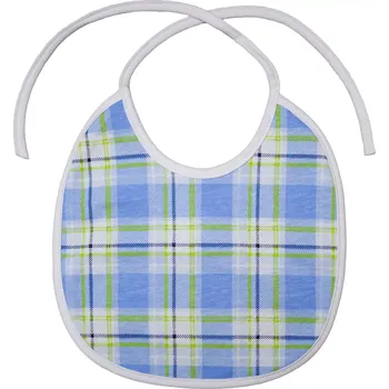 Bryndák ESITO | Bryndák bavlna modré kostky - modrá