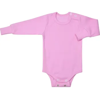 Kojenecký body ESITO | Rostoucí body žebrované Color Pink - růžová / 92 - 98