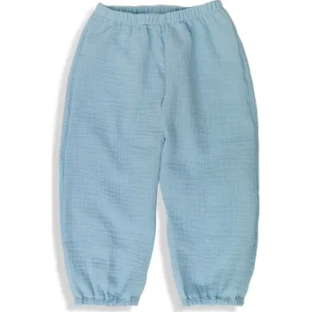 ESITO | Dětské mušelínové kalhoty Luca Blue - modrá / 122
