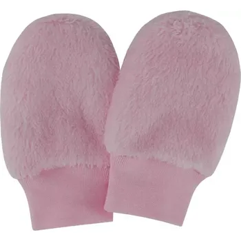 Rukavice ESITO | Rukavice plyš - růžová / 68