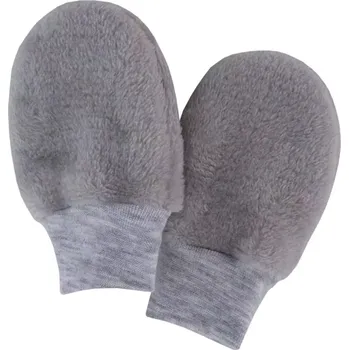 Rukavice ESITO | Kojenecké zimní rukavice Magna - stříbrná / 62