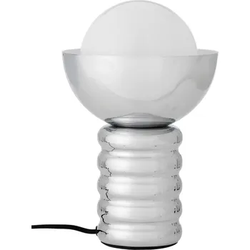 Lampička Bloomingville, Stolní lampa Spike 32 cm stříbrná - Formadore