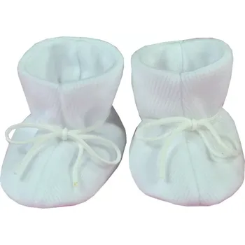 Chlapecké bačkory ESITO | Kojenecké botičky svetr velké - bílá