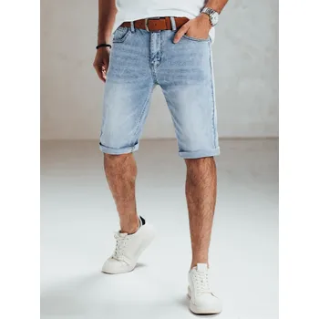 Pánské kraťasy Pánské džínové šortky SX2548 Barva: Nebeská, Velikost: 36