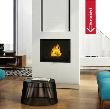 Krbová kamna Kratki Litinový krb na dřevo FRANEK DECO 10 KW Ø