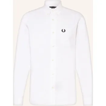 Pánská košile Fred Perry Pánská Košile Regular Fit, bílá, 46