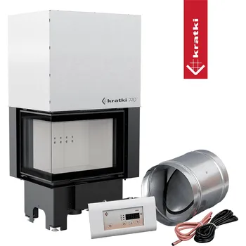 Krbová vložka Kratki Inteligentní krbová VNL 610/430 zvedací dveře