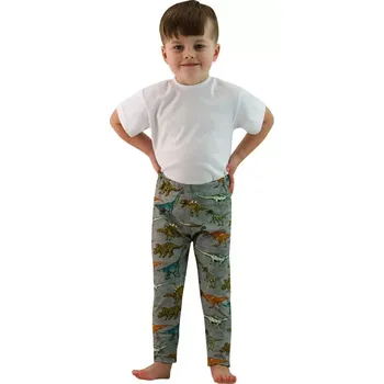 Dívčí legíny ESITO | Dětské legíny s lycrou Dinosaurus vel. 74, 86 - dinosaurus / 74