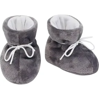 Kojenecké oblečení ESITO | Kojenecké botičky Magna - šedá / 1 - délka stélky: 11 cm