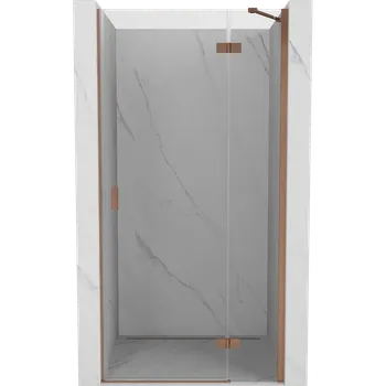 Mexen Mist-H sprchové dveře, pravé, 110 cm, transparentní, kartáčovaná měď - 8A5-110-000-65-00-P Sprchové dveře