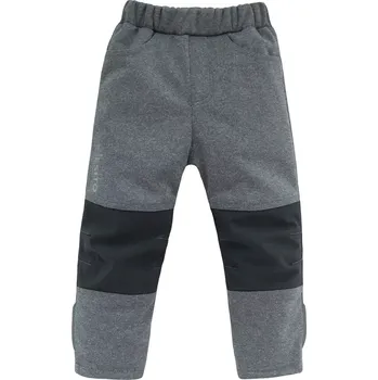 Chlapecké kraťasy ESITO | Dětské softshellové kalhoty DUO Grey - šedá / 140