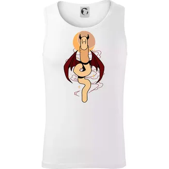 Žížala upír (Alexis Citrine) - Tílko pánské Core - L ( Bílá )