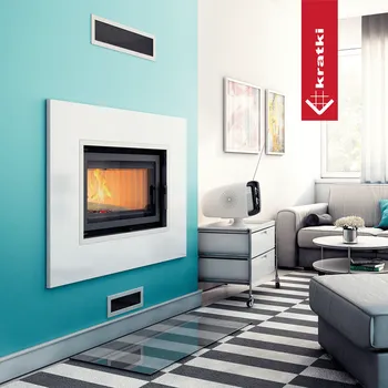 Krbová vložka Kratki Krbová vložka s teplovodním výměníkem AQUARIO O 16 kW Ø
