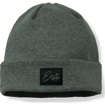 Kojenecké oblečení ESITO | Žebrovaná čepice rolled up exclusive Grey - šedá / 42