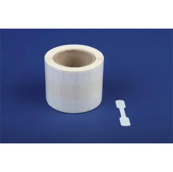 Speciální papír Neznámý Etikety na šperky, bílá, 10 x 49 mm, 1000 etiket/role, 145