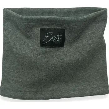 Kojenecká čepice ESITO | Nákrčník žebro mimi exclusive Grey - šedá / 36