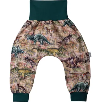 ESITO | Dětské tepláky Dino prales - zelená / 98