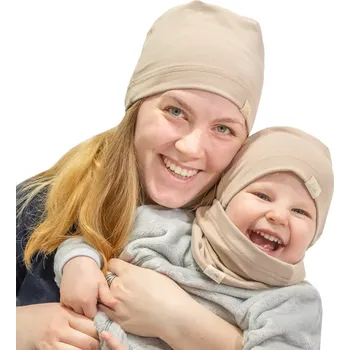 Módní doplněk ESITO | Jarní čepice Latté - béžová / 48