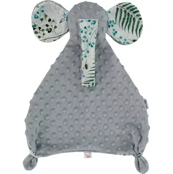 Příslušenství pro dětskou postel a kolébku ESITO | Muchláček Slon - šedá / 41 x 30 cm