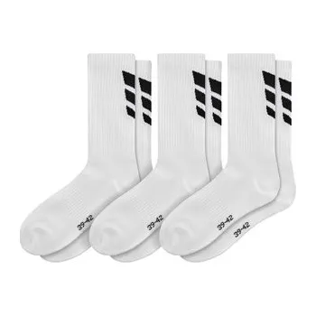 Pánské ponožky ERIMA 3 WINGS PONOŽKY - SET 3 PÁRY - Bílá - velikost 31-34