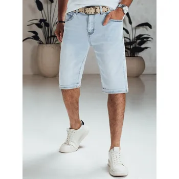 Pánské kraťasy Pánské džínové šortky SX2565 Barva: Nebeská, Velikost: 36